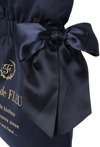 Maison de FLEUR (メゾン ド フルール) Double Ribbon Gathered Tote